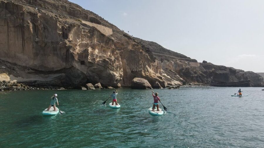 Gran Canaria : 2h Stand Up Paddle board lessons - The beach, weather, and practical limits