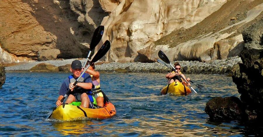 Gran Canaria: South Coast Guided Kayaking Trip - From Santa Águeda to the open water