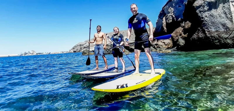 Gran Canaria: Stand-Up Paddle Lesson & Snorkeling Tour - Seeing Gran Canaria From the Water