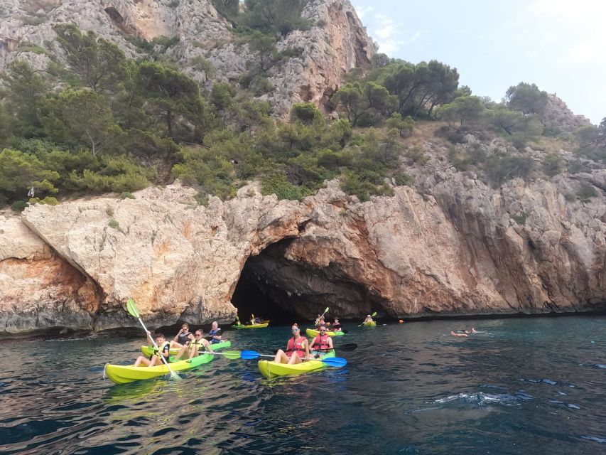 Granadella: Caló, Cova Llop Marí, and Ambolo Kayak Trip - What this three-hour Costa Blanca trip is really like
