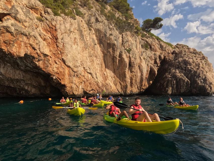 Granadella: Caló, Cova Llop Marí, and Ambolo Kayak Trip - The first paddle from Granadella Beach