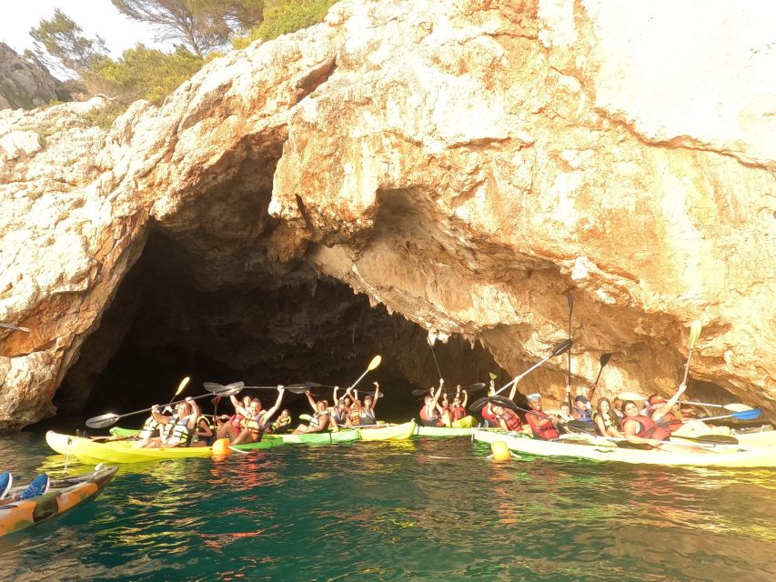 Granadella: Caló, Cova Llop Marí, and Ambolo Kayak Trip - Cala en Caló, the morning highlight
