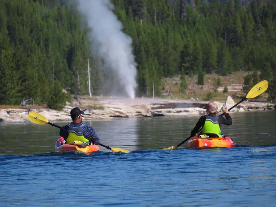 Grant Village: Yellowstone Lake Guided Kayak Tour - Why Yellowstone Lake looks best from a kayak