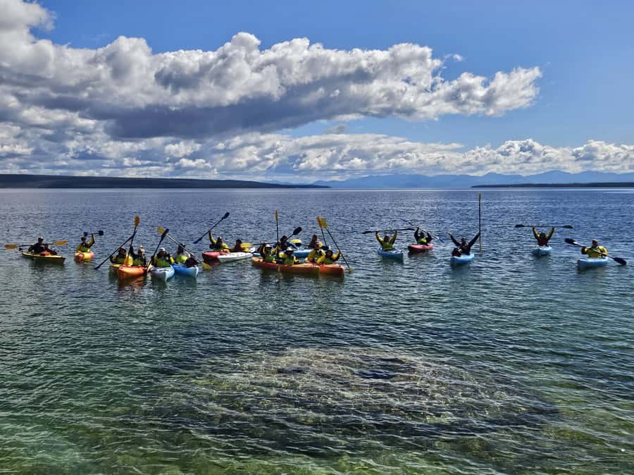 Grant Village: Yellowstone Lake Guided Kayak Tour - Final call: book it if the lake is your priority