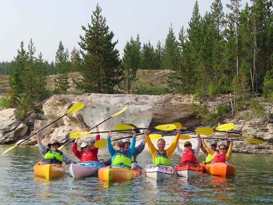 Grant Village: Yellowstone Lake Guided Kayak Tour - Meeting at Grant Village Marina