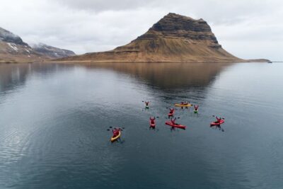 Grundarfjörður: Mt. Kirkjufell Daytime Kayaking Adventure