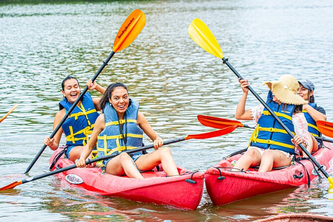 Guided Downtown Skyline Kayak Tour in Austin - The Stevie Ray Vaughan Memorial from the water