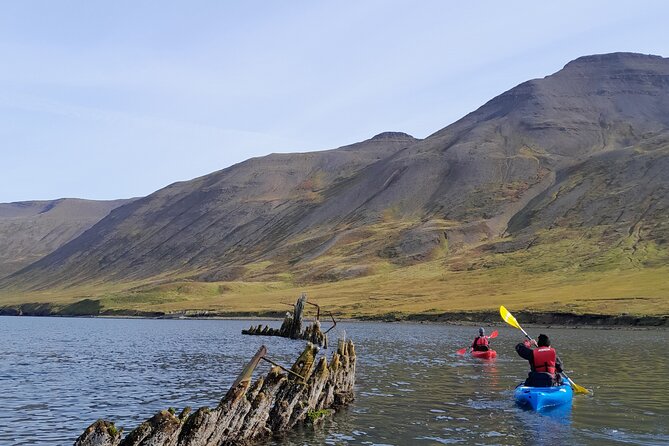 Guided kayak tour in Siglufjörður / Siglufjordur. - Meeting at Sigló Sea Headquarters