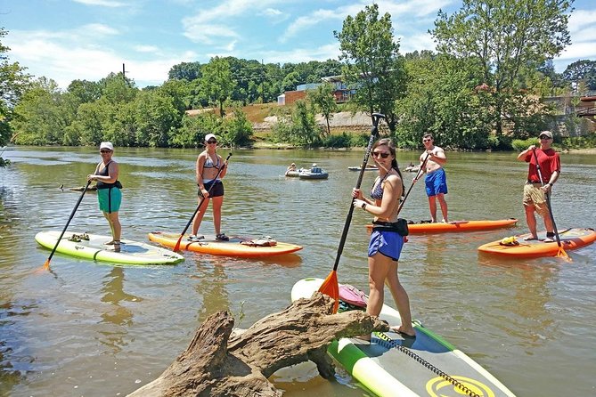 Guided Paddleboard Tour Through Asheville's River Arts District - A quiet way to see Asheville from the French Broad