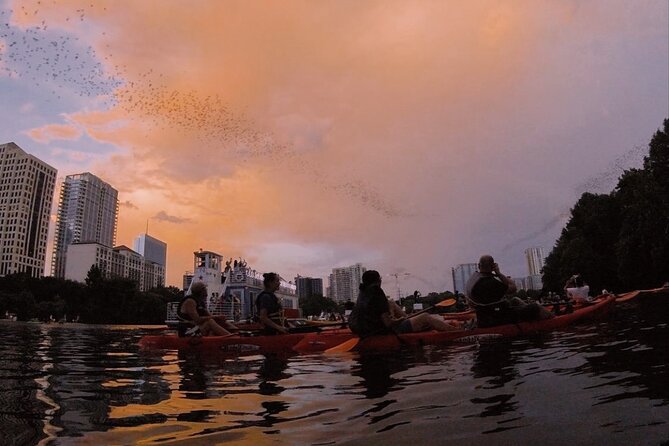 Guided Sunset Bat Kayak Tour in Austin - Congress Avenue Bridge at sunset