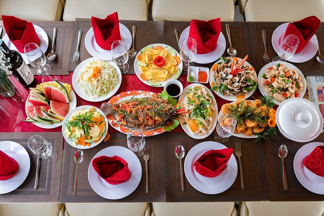 Ha Long Bay Cruise Day Tour - Cave, Kayaking, Swimming & Lunch - What this $42 Ha Long Bay day includes