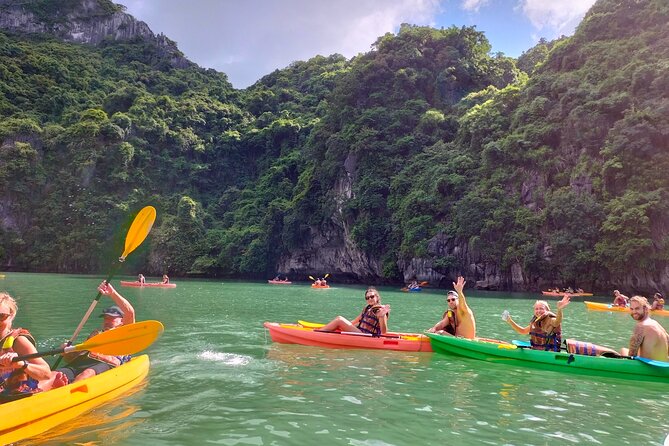 Ha Long Bay Cruise Day Tour - Cave, Kayaking, Swimming & Lunch - Sung Sot Cave, Ha Long Bay’s big crowd-pleaser