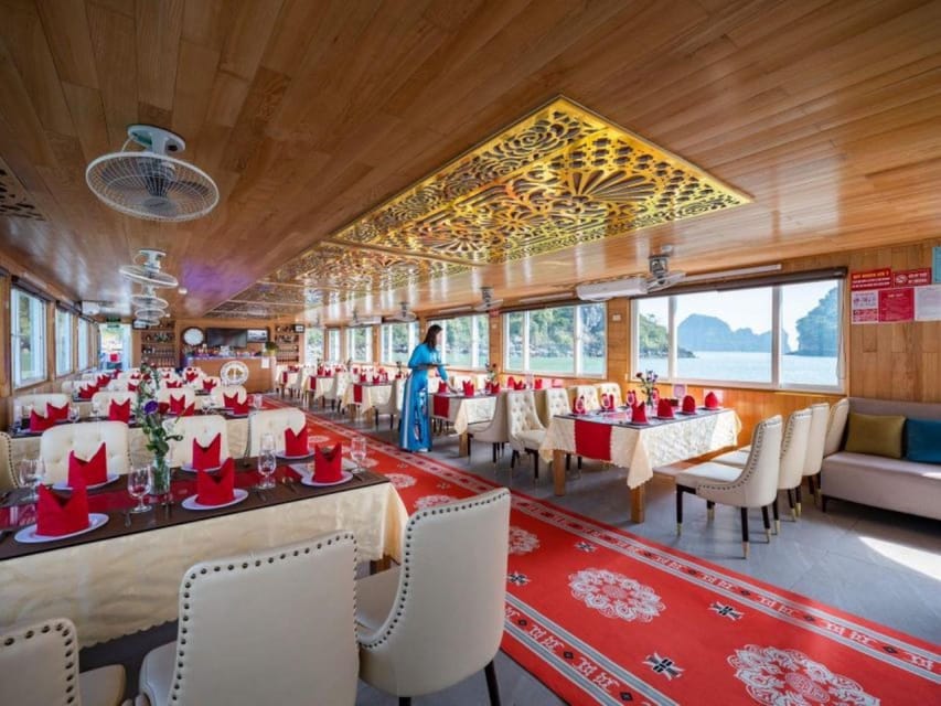 Ha Long: Half Day Cruise with Lunch, Kayaking, and Swimming - Titop Island for swimming or a steep view