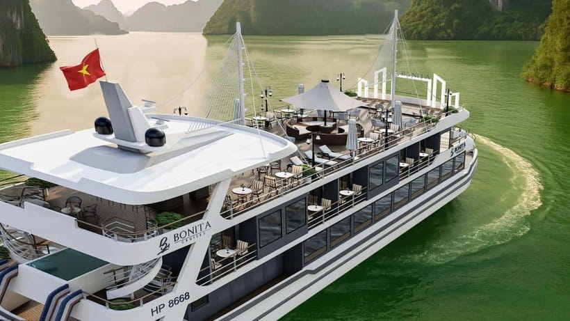 Ha Noi: Lan Ha Bay cozy cruises- Biking, kayaking, all meals - Leaving Hanoi for Beo Harbor