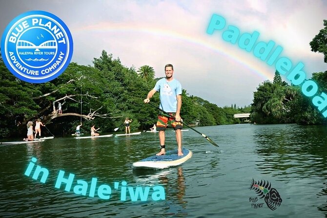 Haleiwa River Paddle Board Rental with Blue Planet Adventure Co. - Upstream first, then toward Haleiwa Bay