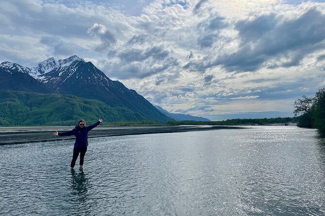 Half-Day Guided Kayak Tour on Knik River - McRoberts Creek leads toward the Knik River