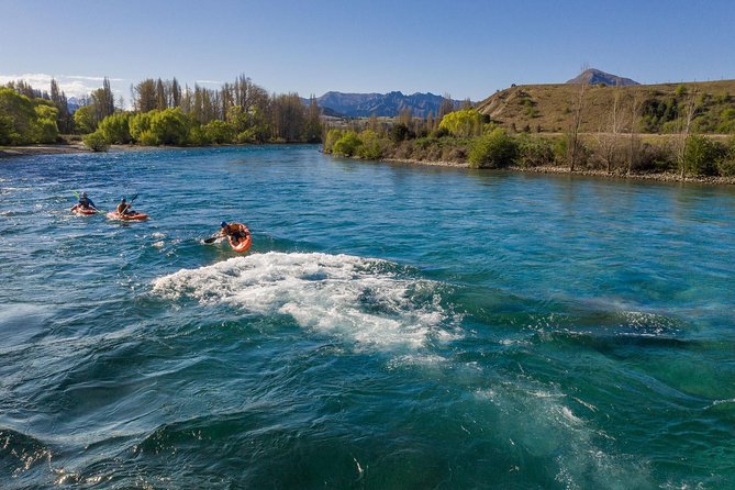 Half-Day Kayak Experience on the Mighty Clutha River from Wanaka - Grade 1 and 2 rapids for new paddlers