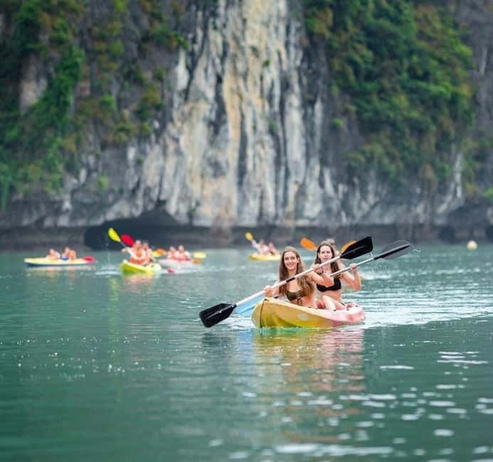 Halong 6 Hours Cruise: Kayak, Cave, Lunch, Beach & Island - Crowds, queues, and the real pace of the day