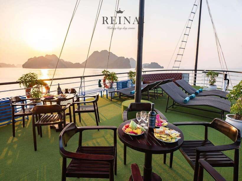 Halong Bay: Full-Day 4-Star Experience with Kayaking - Boarding the six-hour cruise at noon