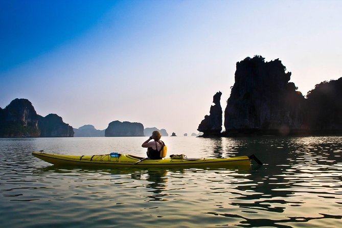 Halong Bay Full Day With Cave, Kayaking And Swimming - Highway Transfer - Hang Luon, the short kayaking stop