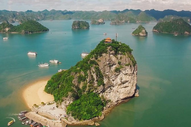 Halong Bay Full Day With Cave, Kayaking And Swimming - Highway Transfer - Ti Top Island for swimming or a panoramic climb