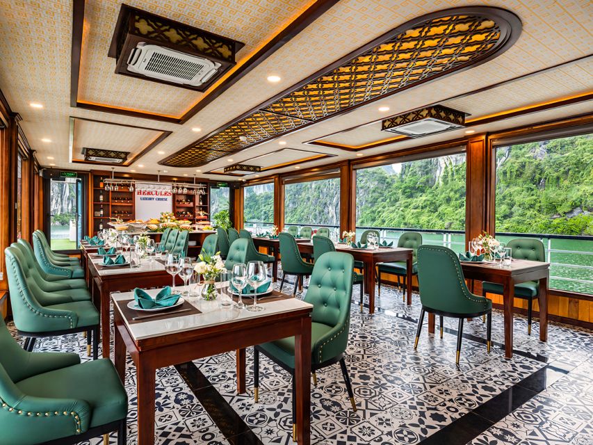 Halong Bay Luxury Cruise with Kayaking & Lunch Buffet - Vietnamese buffet lunch on the bay