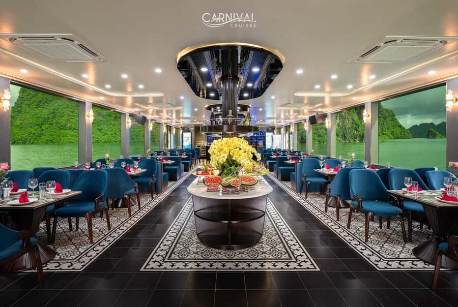 Halong Bay: Luxury Day Cruise w/ Pool, Kayak, Free Transfer - Guides and onboard service