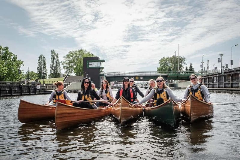 Handcrafted Canoe Tour of Klaipeda - Meeting at the cruise terminal and reaching the river
