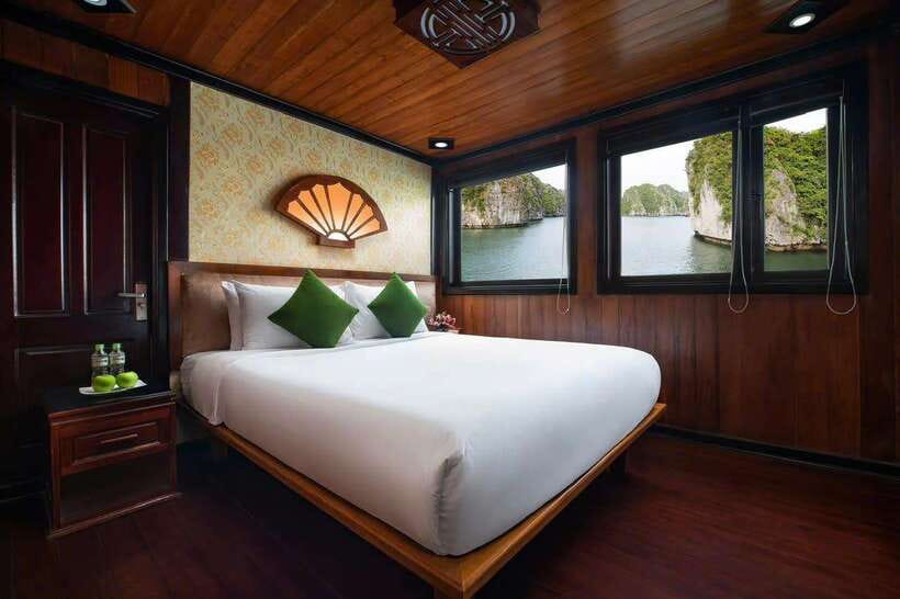 Hanoi: 2-Day Halong Bay Boutique Cruise with Kayaking - Afternoon caves, kayaking, and swimming