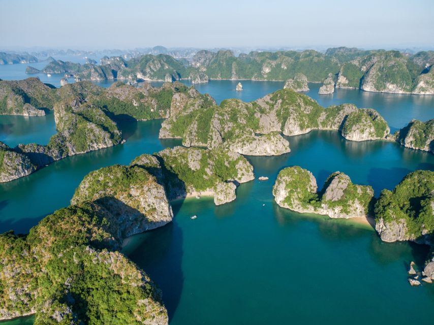 Hanoi: 3-Day Ninh Binh - Ha Long Bay, Cave, kayak, Swimming - Thien Canh Son Cave and the boat’s sundeck