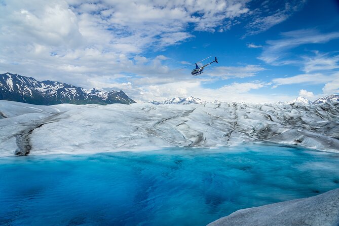 Helicopter and Glacier Paddle Boarding -PRIVATE - A helicopter ride that changes your view of Alaska