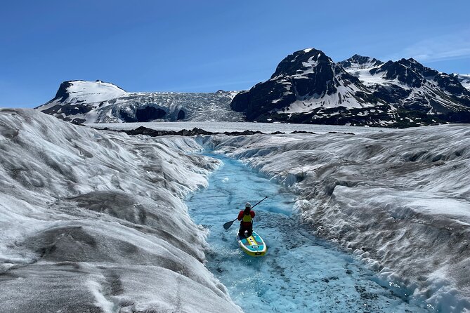 Helicopter and Glacier Paddle Boarding -PRIVATE - A private tour with room to choose your day