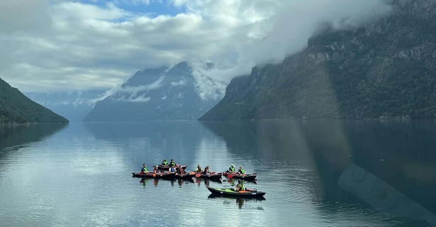 Hellesylt: Beginner-Friendly Fjord Kayaking Experience - The safety briefing makes beginners feel at home