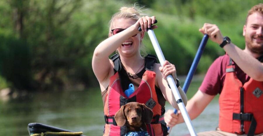 Herefordshire: River Wye Half day unaccompanied canoe trip - Starting at Tresseck Campsite