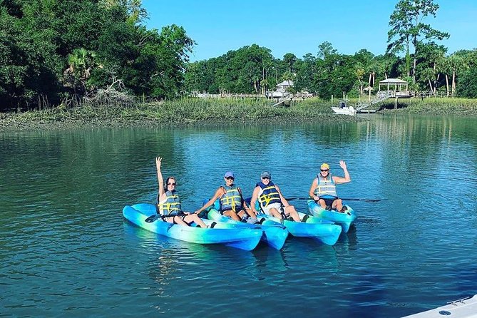 Hilton Head Guided Kayak Tour - Skull Creek, salt marshes, and Pinckney Island views