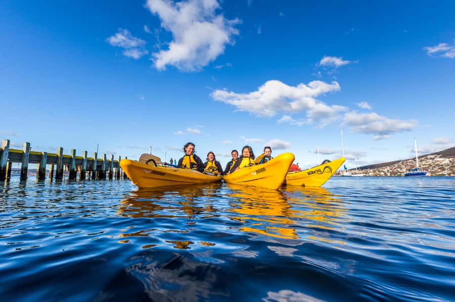 Hobart City 2.5-Hour Kayak Tour - Battery Point from water level