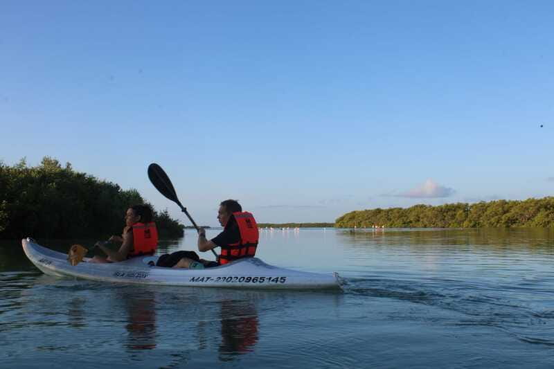 Holbox: Guided Sunrise/Sunset Kayak Tour by Mangrove Reserve - How tiring is the kayaking?