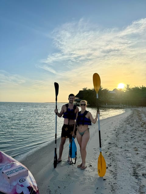 Holbox: Sunrise & Mangrove Kayak Tour - Flamingos, pelicans, and the seasonal difference