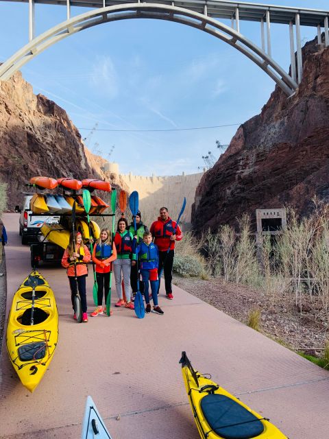 Hoover Dam Kayak Tour & Hike - shuttle from Las Vegas - Guides, Group Size, and Pace