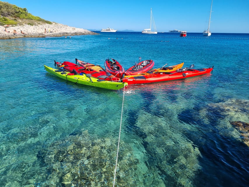 Hvar: Half day kayak tour to Pakleni islands - Leaving Hvar by kayak