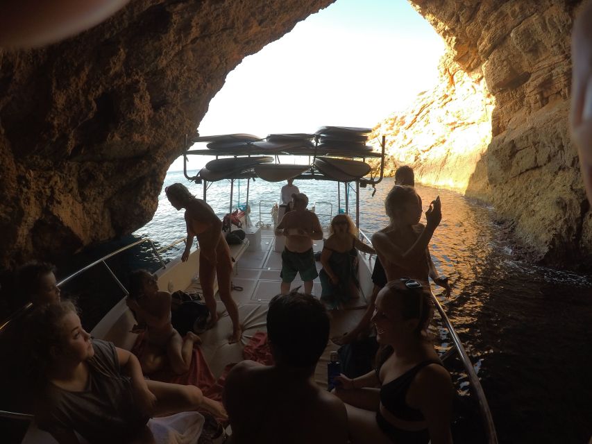 Ibiza: Paddlesurf and Snorkeling Boat Trip - Fruit, drinks, tapas, and the ride home