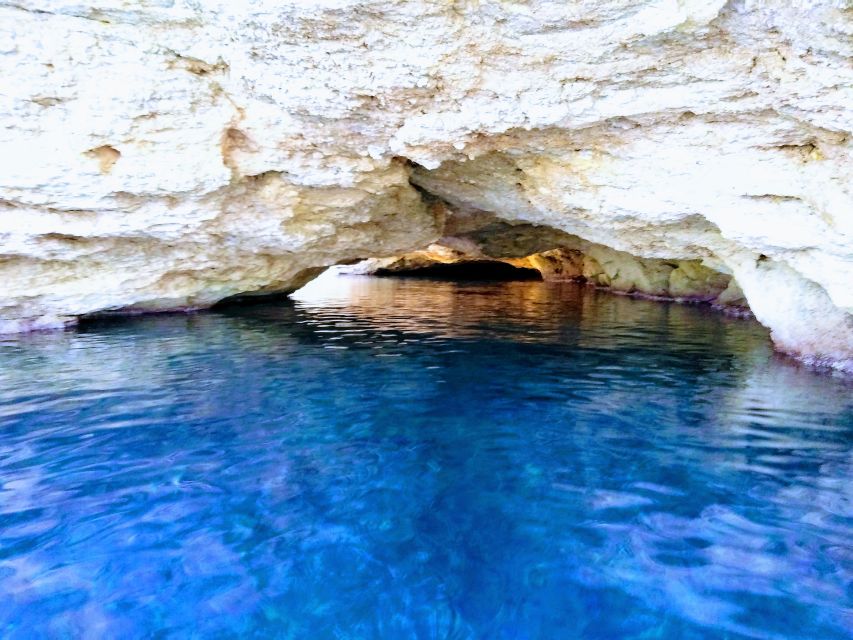 Ibiza: Sea Caves & Coves Snorkeling Paddle Boarding Tour - Cala Comte: clear water and plenty of choices