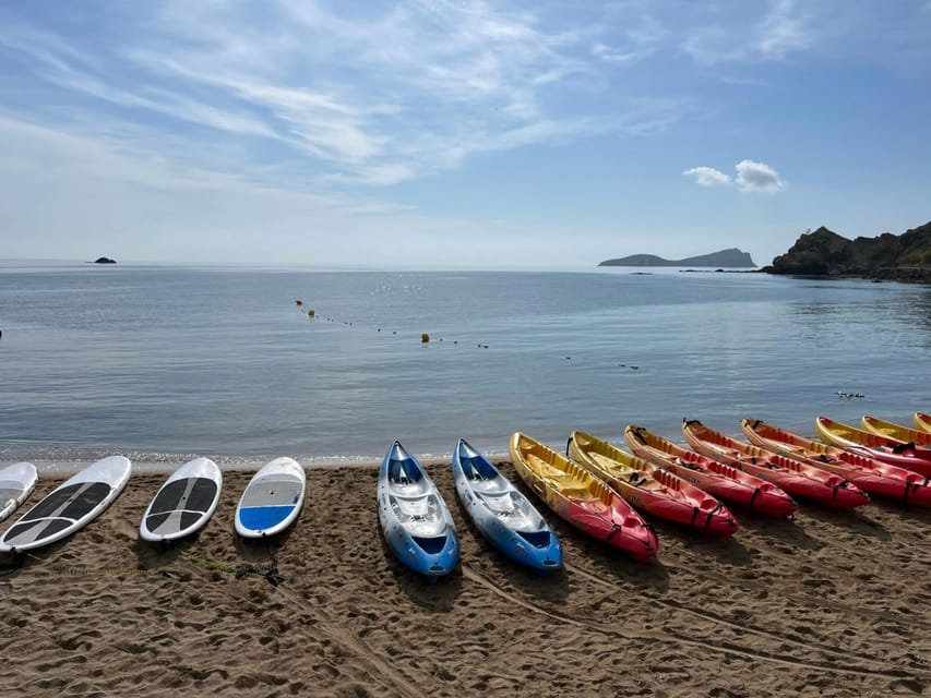 Ibiza: Self-Guided Kayak Tour in Marine Nature Reserve - Caves, coves, and the natural swimming pool