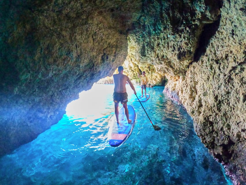 Ibiza: Stand-Up Paddle Boarding Trip to Secret Caves - Rock jumps and the fun factor