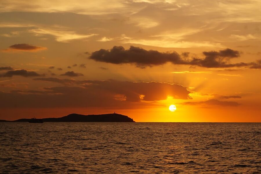 Ibiza: Sunset Boat Trip with Snorkeling, Kayaking, & Drinks - Setting out from San Antonio Port