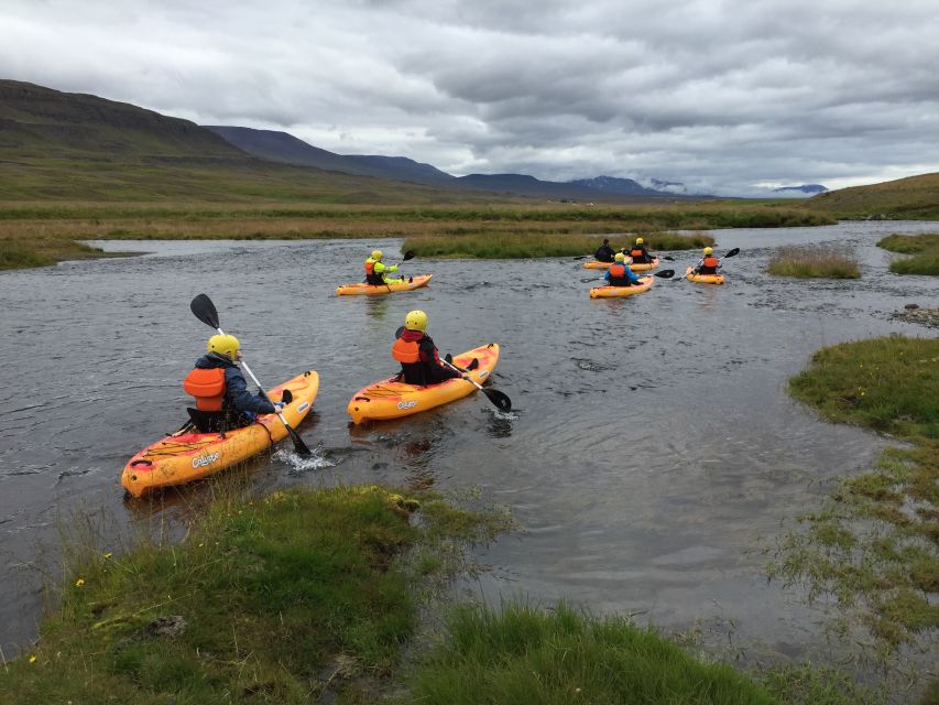 Icelandic Kayak Trip - The 15-minute ride upriver