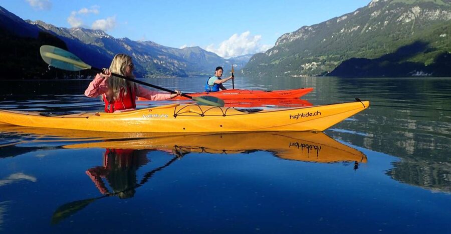 Interlaken: Kayak Tour of the Turquoise Lake Brienz - Why Lake Brienz is best seen from a kayak