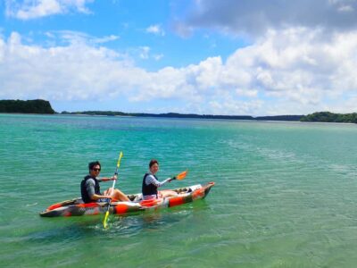 Canoe or SUP at Kabira Bay＆Snorkeling at Blue Cave