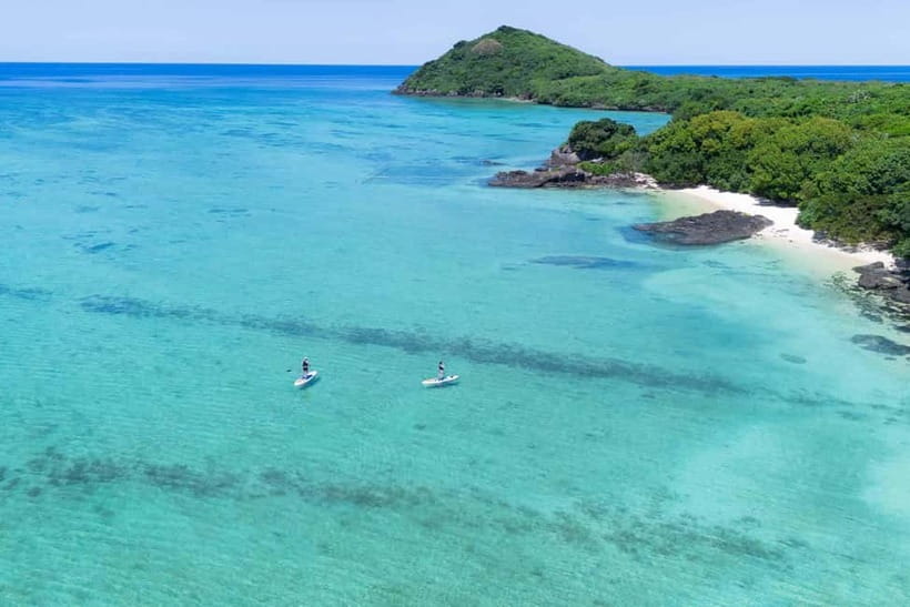 Ishigaki:Mangrove&Sea SUP/Kayak Tour with SLR&Drone footage - Heading toward the sea for DSLR photos