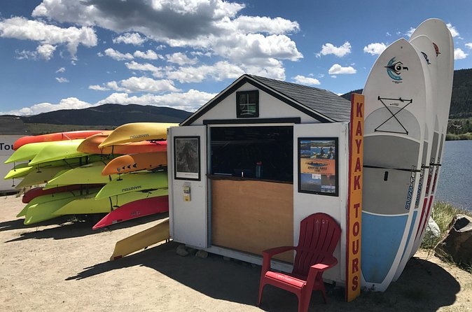 Island Kayak Tour Experience in Frisco - Dillon Reservoir from the water